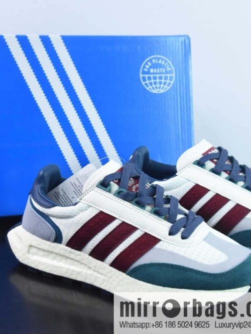 Adi AD Originals Retropy Boost E5 series Vintage racing prototype generation series popcorn cushioning casual sports jogging shoes, item number: IF0420