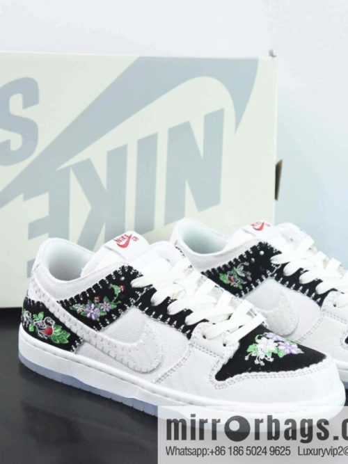NK N7 theme, magpie floral embroidery printed embroidery shoes, item number: FD6951-300