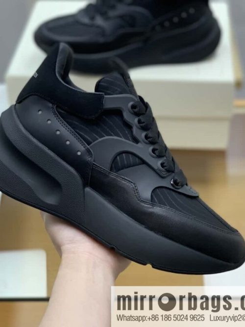 Alexander McQueen Napa leather (fabric) and rubber upholstery His & Hers sneakers