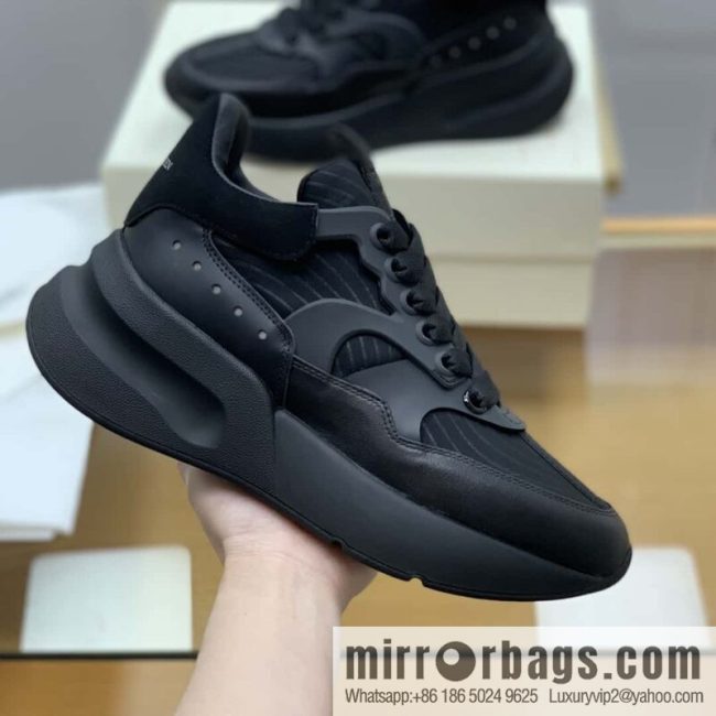Alexander McQueen Napa leather (fabric) and rubber upholstery His & Hers sneakers