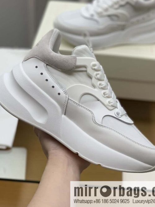 Alexander McQueen Napa leather (fabric) and rubber upholstery His & Hers sneakers