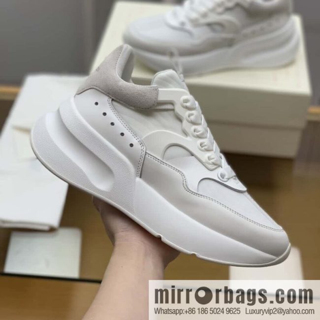 Alexander McQueen Napa leather (fabric) and rubber upholstery His & Hers sneakers
