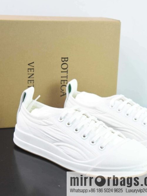 Bottega Veneta 2023ss new round head shoes Bodie home BV latest IVULCAN series His & Hers casual sneakers