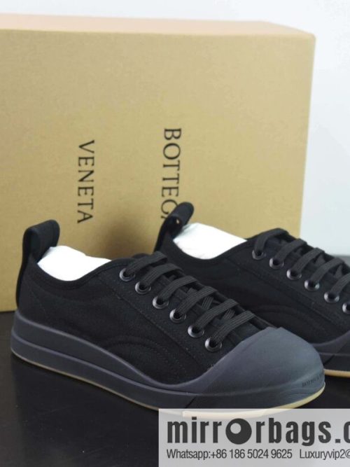 Bottega Veneta 2023ss new round head shoes Bodie home BV latest IVULCAN series His & Hers casual sneakers
