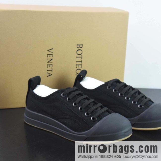 Bottega Veneta 2023ss new round head shoes Bodie home BV latest IVULCAN series His & Hers casual sneakers