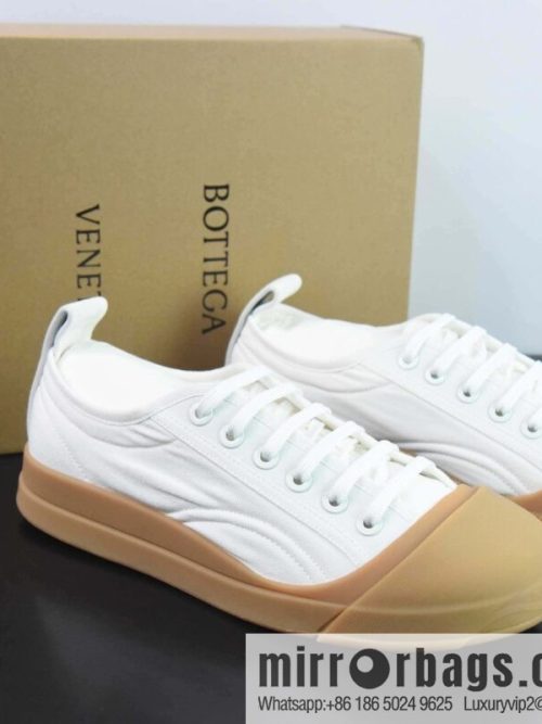 Bottega Veneta 2023ss new round head shoes Bodie home BV latest IVULCAN series His & Hers casual sneakers