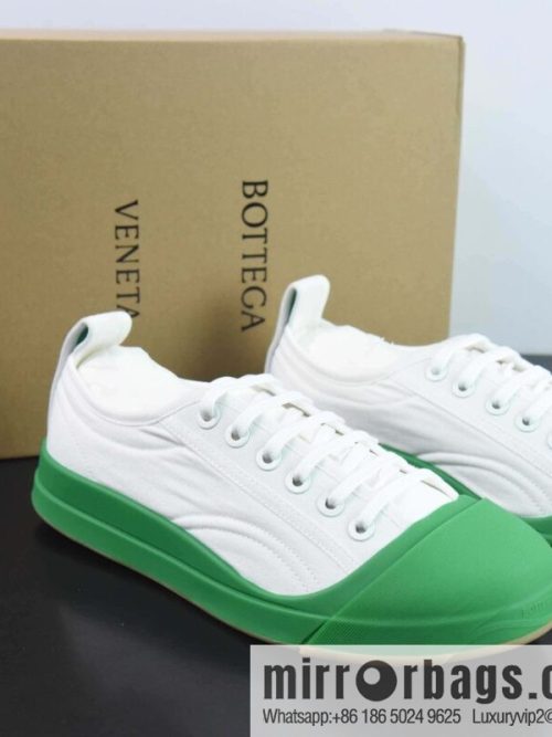 Bottega Veneta 2023ss new round head shoes Bodie home BV latest IVULCAN series His & Hers casual sneakers