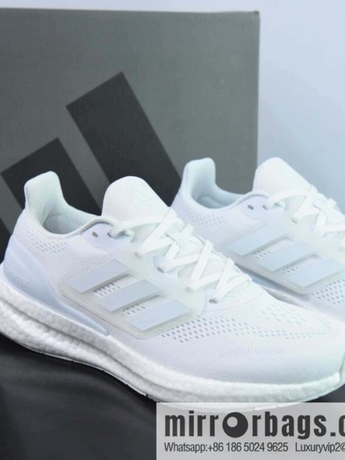 Ad Pureboost 22 Adi lightweight breathable popcorn casual running shoes, item number: IF8064
