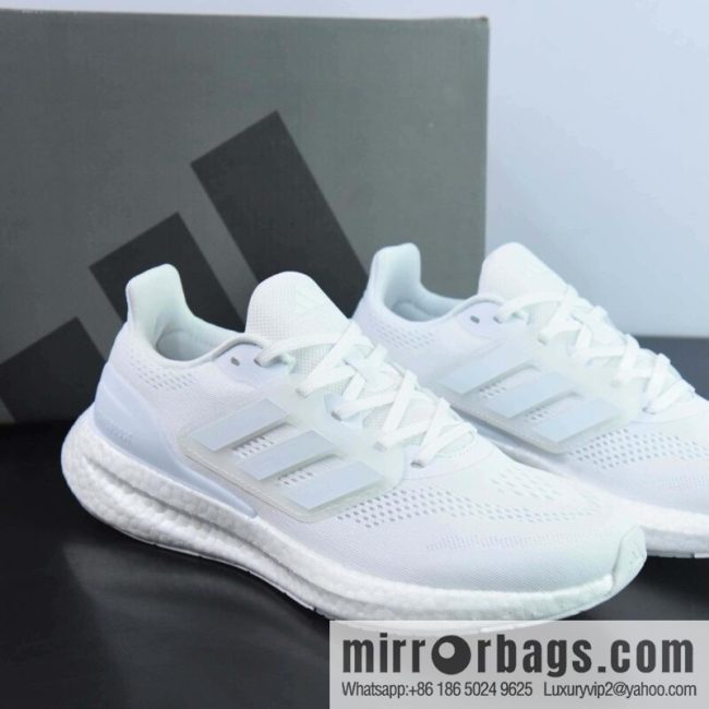 Ad Pureboost 22 Adi lightweight breathable popcorn casual running shoes, item number: IF8064
