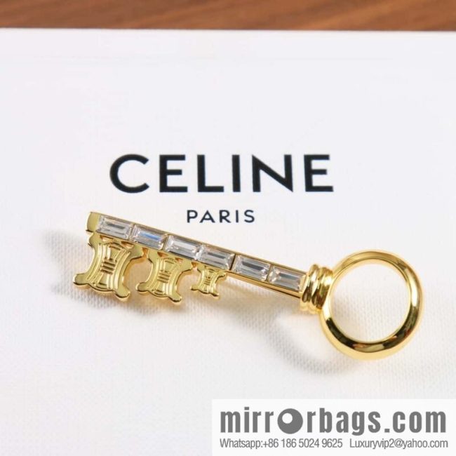 New ☑️ Celine Arc de Triomphe Key 🔑 Brooch