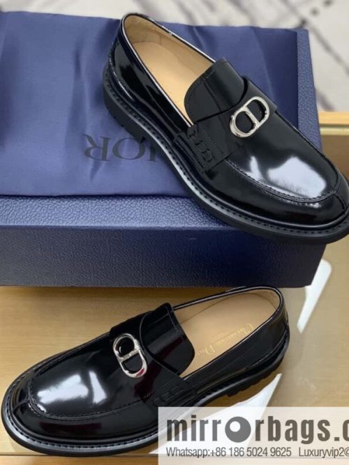 DIOR CD logo, men\'s loafers
