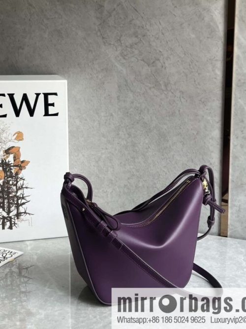 LOEWE new hammock armpit bag 0687 purple