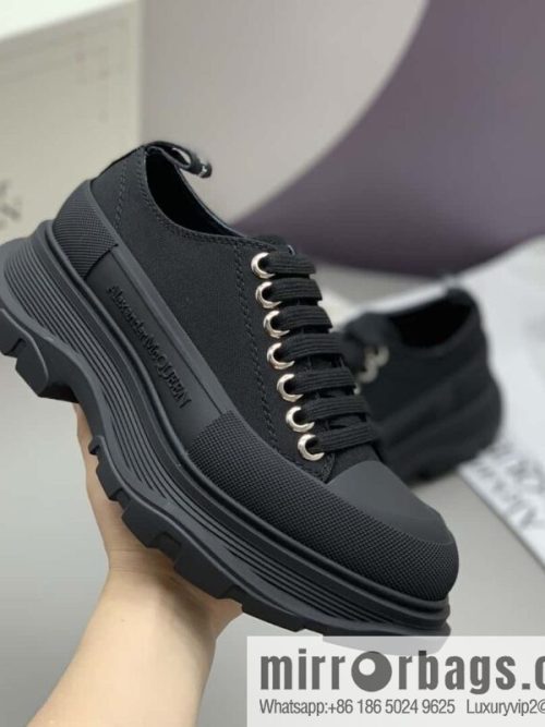 Alexander McQueen Early Spring His & Hers platform muffin shoes