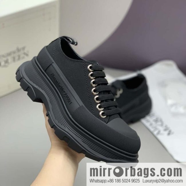 Alexander McQueen Early Spring His & Hers platform muffin shoes