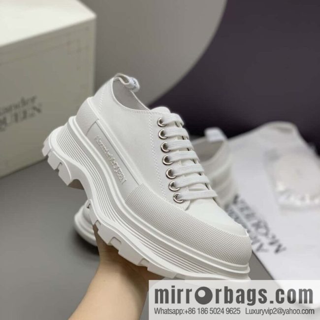 Alexander McQueen Early Spring His & Hers platform muffin shoes