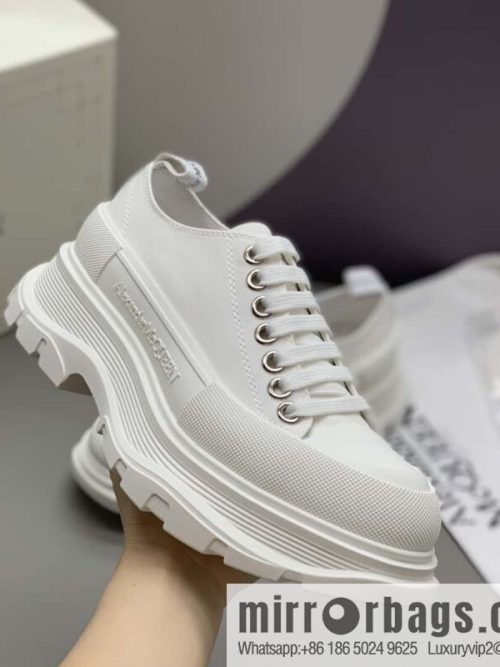 Alexander McQueen Early Spring His & Hers platform muffin shoes