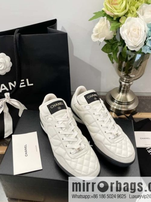 Chanel Chanel Xiaoxiang Spring and summer rhombus football shoes