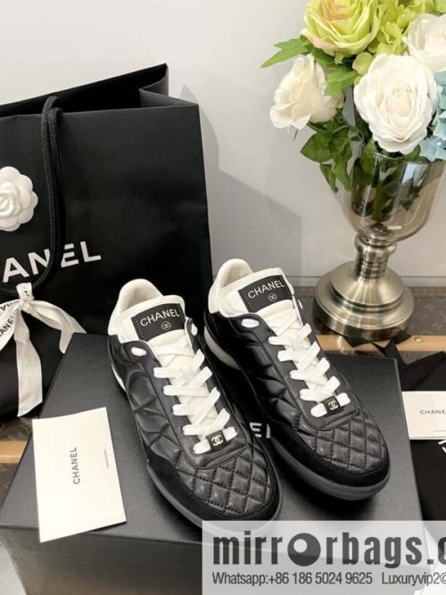 Chanel Chanel Xiaoxiang Spring and summer rhombus football shoes