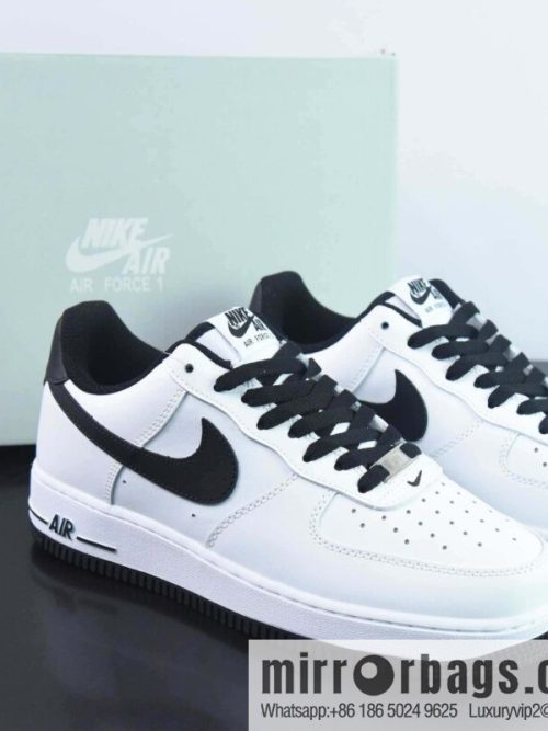 Nike Air Force 1 Low Air Force One low-top versatile recreational sports shoes, black and white, item number: DH7561-102