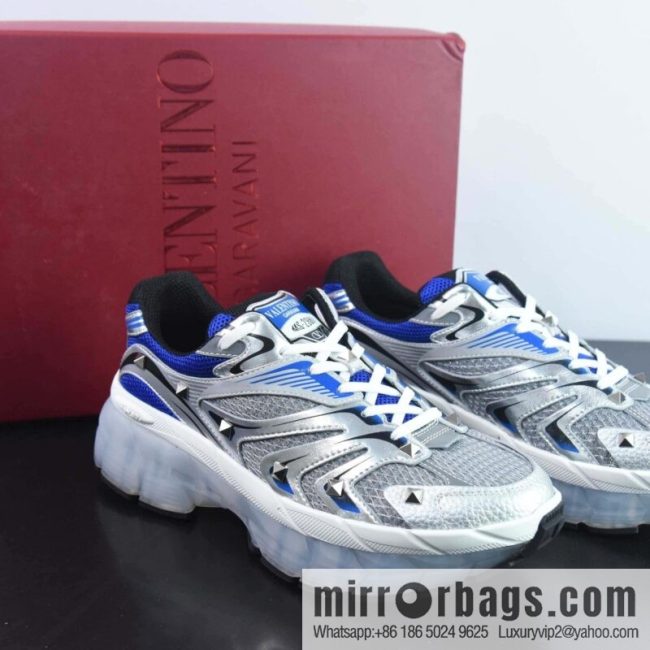 Valentino/Valentino Garavani MS-2960 Low-top Sneaker Rivet Series Low Help Thick Bottom Daddy Wind Increase Versatile Casual sneakers