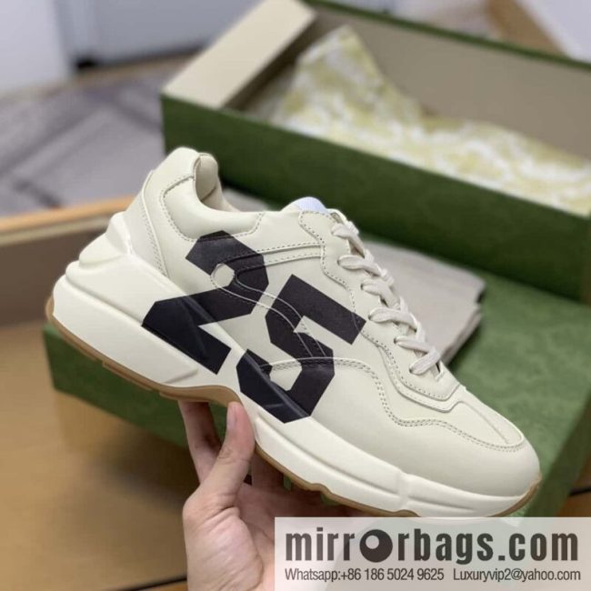 GUCCI 25 pattern Vintage dad shoes casual sneakers