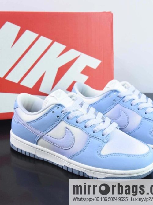 Nike SB Dunk Low GS blue-purple gradual change crocodile pattern sneakers sweet wind, item number: FN0323 400