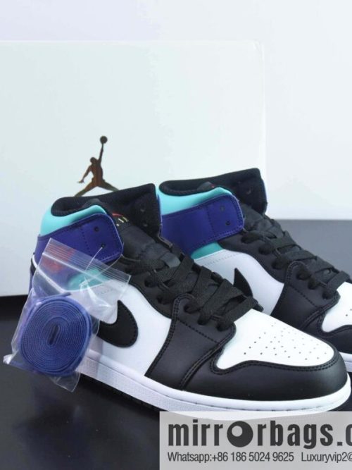 Nike Air Jordan 1 Mid Qiao 1 middle help sports basketball shoes DQ8426-154