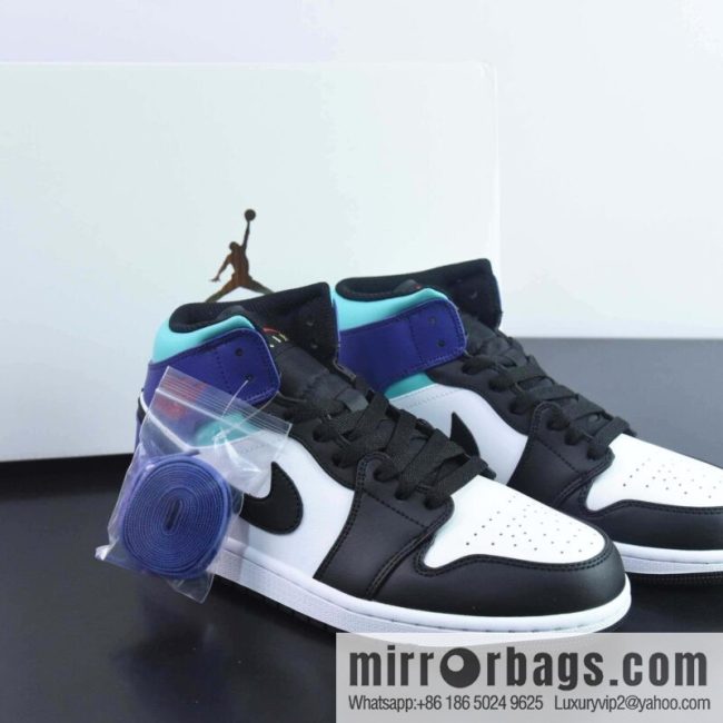 Nike Air Jordan 1 Mid Qiao 1 middle help sports basketball shoes DQ8426-154