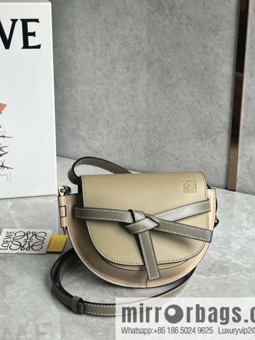LOEWE modified saddle bag MiniGateDual handbag 0328