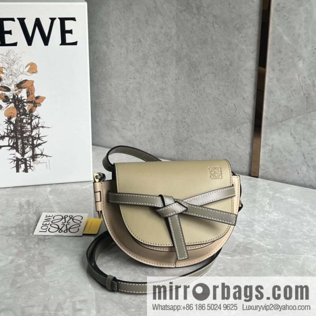 LOEWE modified saddle bag MiniGateDual handbag 0328