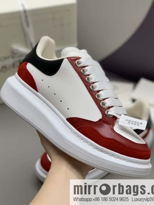 Alexander McQueen Alexander McQueen White Red Black Unisex Sneakers
