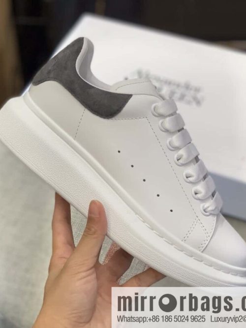 Alexander McQueen Alexander McQueen Dark Grey Fleece Tail Unisex Sneakers
