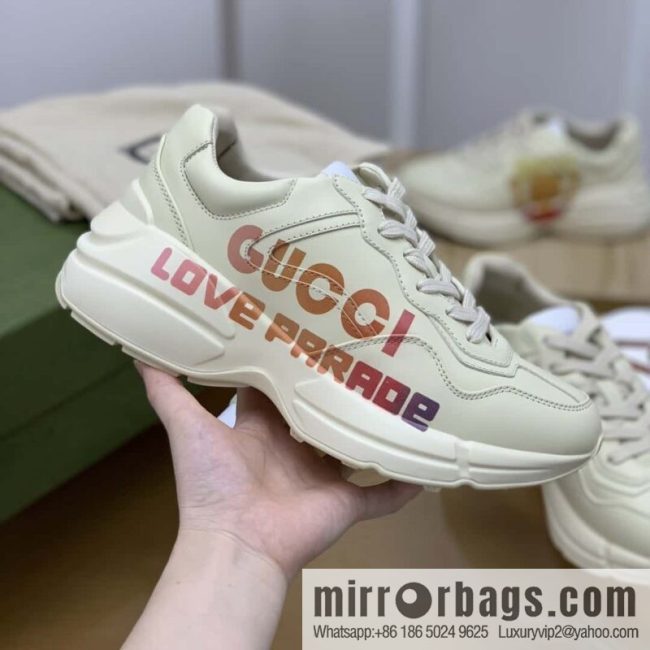 GUCCI retro style, retro dad shoes casual sneakers