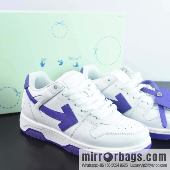 OFF-WHITE Out Of Office series low-top retro versatile casual sports shoes
