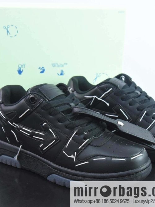 OFF-WHITE Out Of Office series low-top retro versatile casual sports shoes