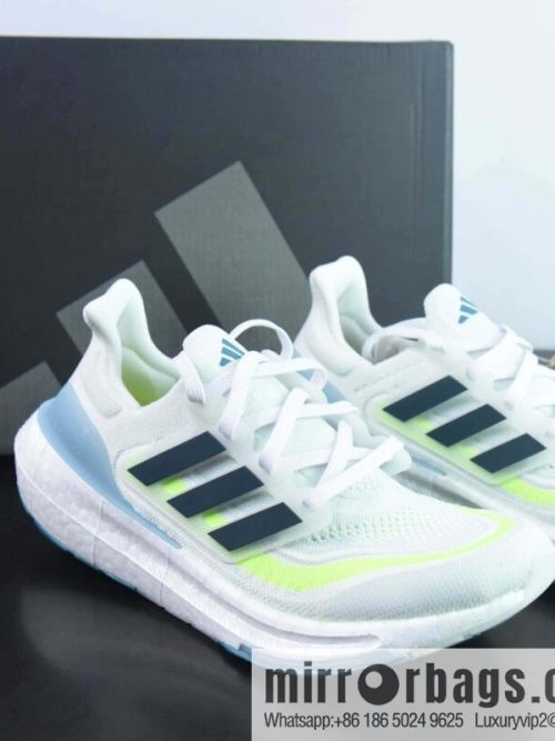 Adi AD Pure Boost 2023 Light \"Mint/White\" 23 Edition Light Bounce UB Series Low Top Socks Knitted Breathable Slow Shock Leisure Sports Jogging Shoes Item Number: IE1768