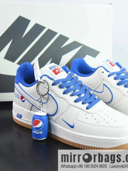 Nike Air Force1 Low \"Pepsi Cola joint third generation\"! Air Force One casual shoes, item number: HD1699-101