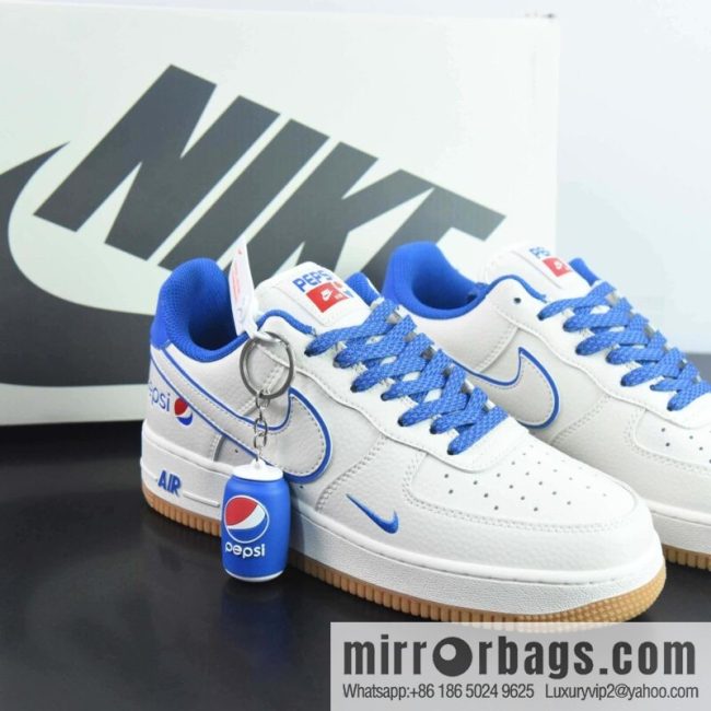 Nike Air Force1 Low \"Pepsi Cola joint third generation\"! Air Force One casual shoes, item number: HD1699-101