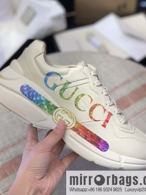 GUCCI Logo printed retro logo, retro sneakers for men and women