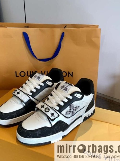 LV/Louis Vuitton 1v donkey brand 𝟐𝟎𝟐𝟐|𝐭𝐫𝐚𝐢𝐧𝐞𝐫 series of the latest Velcro sneakers