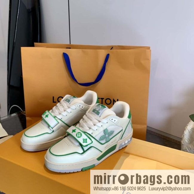 LV/Louis Vuitton 1v donkey brand 𝟐𝟎𝟐𝟐|𝐭𝐫𝐚𝐢𝐧𝐞𝐫 series of the latest Velcro sneakers