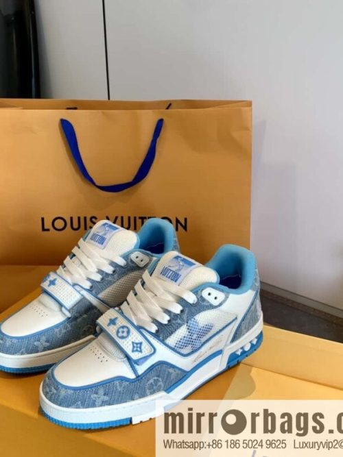 LV/Louis Vuitton 1v donkey brand 𝟐𝟎𝟐𝟐|𝐭𝐫𝐚𝐢𝐧𝐞𝐫 series of the latest Velcro sneakers