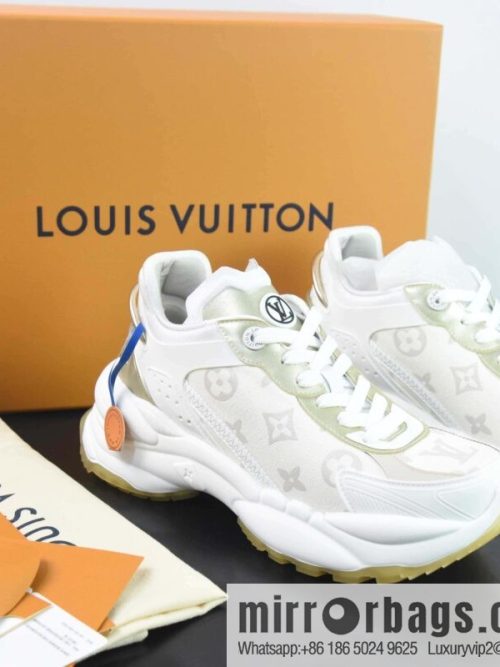 LV/Louis Vuitton, pure imported DK breathable mesh fabric RUN55 sneakers