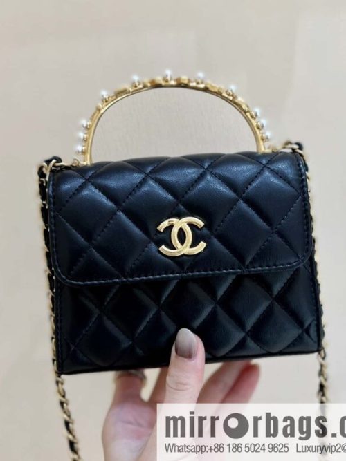 CHANEL 23B autumn and winter trailer series, diamond handle Kelly bag AP3513
