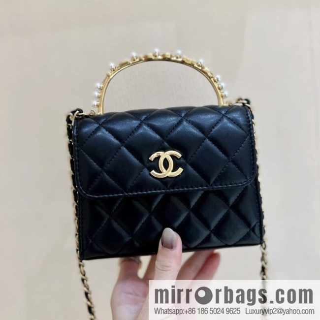 CHANEL 23B autumn and winter trailer series, diamond handle Kelly bag AP3513
