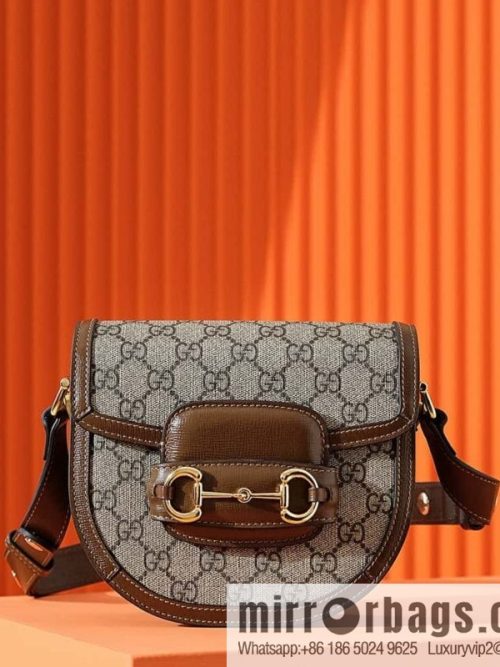 GUCCI HORSEBIT 1955 MINI ROUNDED BAG 760191 92TCG 8563