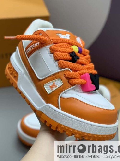 LV Trainer chubby couple casual shoes