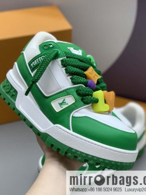 LV Trainer chubby couple casual shoes