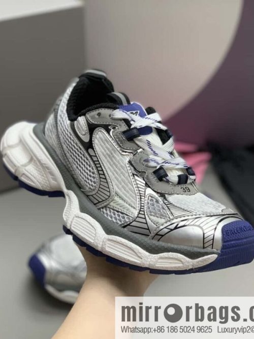 BALENCIAGA Balenciaga, mesh cloth splicing design, platform sneakers for men and women