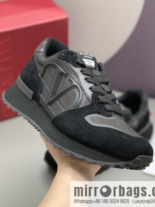 VALENTINO Valentino, logo design, low-top casual sneakers for couples